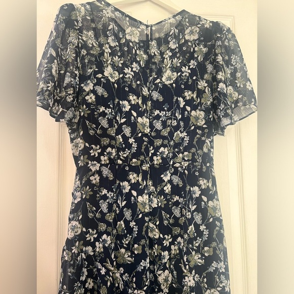 ASTR flutter sleeve flowy asymmetrical Dress revolve Anthropologie medium boho - Picture 9 of 10